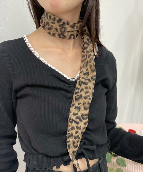 WEGO（ウィゴー）の「WEGO/シアースカーフ（バンダナ/スカーフ・レディース・その他2/その他3/その他1・FREE）」の5枚目の写真