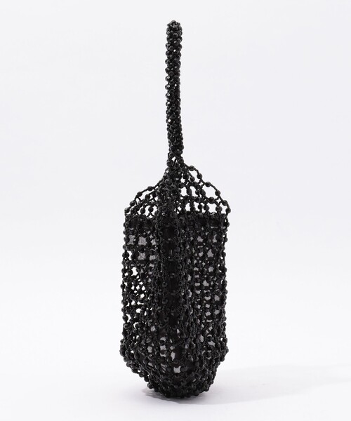 TOMORROWLAND (トゥモローランド)の「TOMORROWLAND BEEDED バッグ(ハンドバッグ・レディース・シルバー/ブラック・FREE)」の4枚目の写真