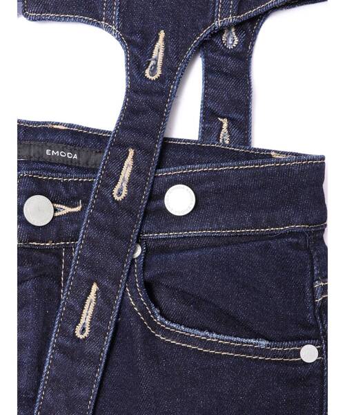 コルセットハングデニムサロペット（サロペット/オーバーオール