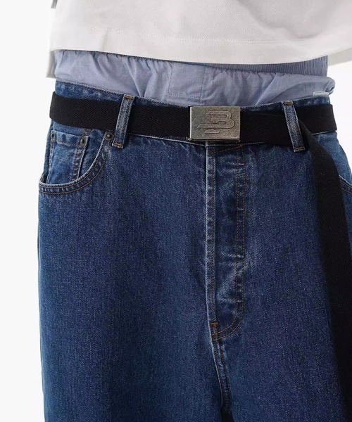 MASONPRINCE(メイソンプリンス)の「ルーズフィット レトロダークブルー ワイドストレート デニムパンツ NZK6238【MASONPRINCE】(デニムパンツ・メンズ・ブルー・L/M/S/XL)」の10枚目の写真
