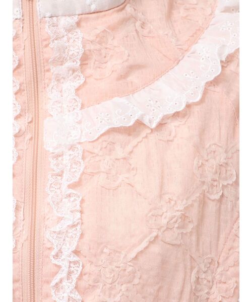 セール】flower frill laceブルゾン（ブルゾン）｜merry jenny