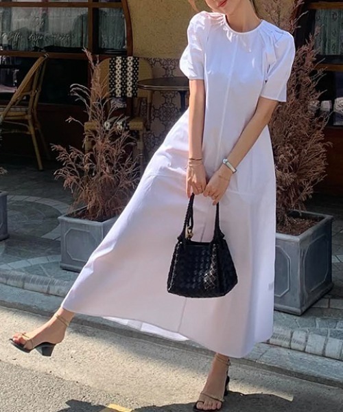 セール】YUGA_YGMC puff sleeve dress（ワンピース）｜FREE