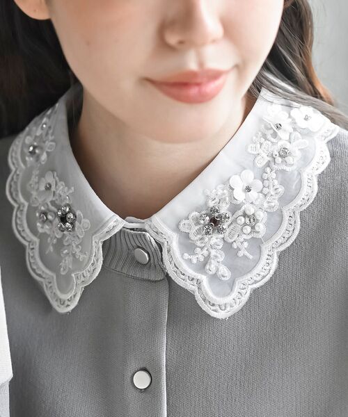 rps（アールピーエス）の「付け襟（付け襟・レディース・ホワイト系その他3/オフホワイト/ホワイト系その他2・フリー）」の2枚目の写真