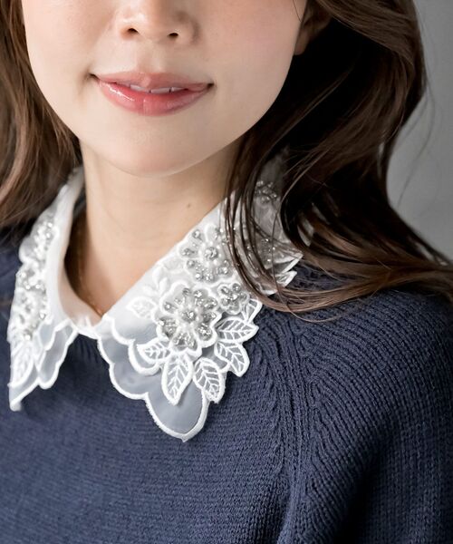 rps（アールピーエス）の「付け襟（付け襟・レディース・ホワイト系その他3/オフホワイト/ホワイト系その他2・フリー）」の3枚目の写真