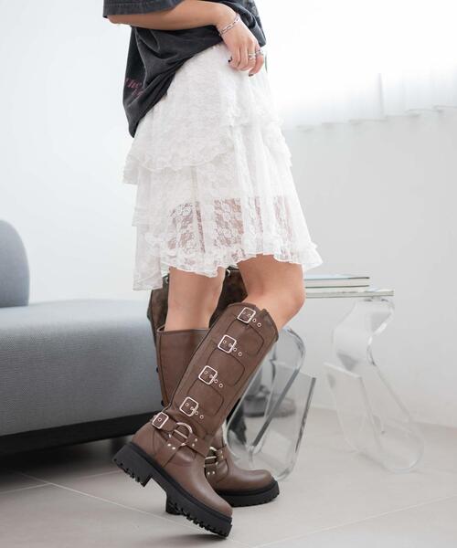 WEGO(ウィゴー)の「WEGO/イレヘムレースミニスカート(スカート・レディース・ホワイト・FREE)」の7枚目の写真