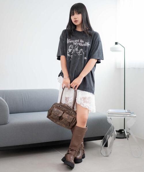 WEGO(ウィゴー)の「WEGO/イレヘムレースミニスカート(スカート・レディース・ホワイト・FREE)」の9枚目の写真