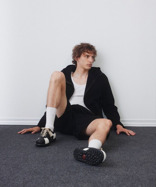 CAMPER（カンペール）の「[カンペール] TWINS / レザースニーカー（スニーカー・メンズ・ブラック・25.5cm/27.5cm/26.0cm/27.0cm/28.0cm/25.0cm）」の2枚目の写真