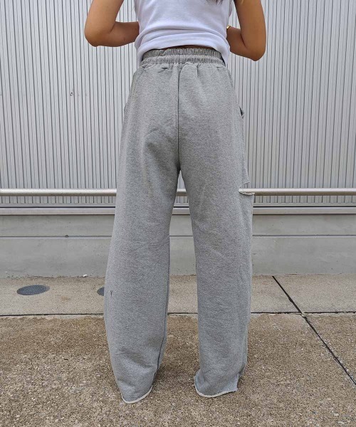 esutoreja(エストレジャ)の「ダメージスウェットパンツ(スウェットパンツ・レディース・ベージュ/ブラック/グレー・FREE)」の18枚目の写真