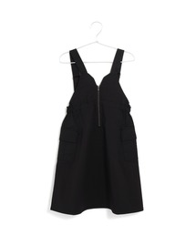 MAKE YOUR DAY（メイクユアデイ）の「ママとおそろい前後着用できるジャンスカ■80～140cm（ジャンパースカート）」