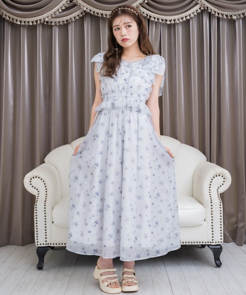 2017新作 花柄セットアップ セール】花柄セットアップ（セットアップ）｜ROJITA（ロジータ）の