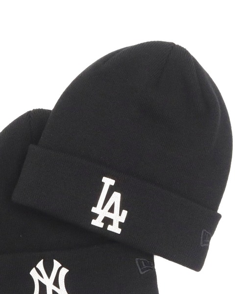 ニューエラ ニット帽 MLB ラインストーン（ニットキャップ/ビーニー