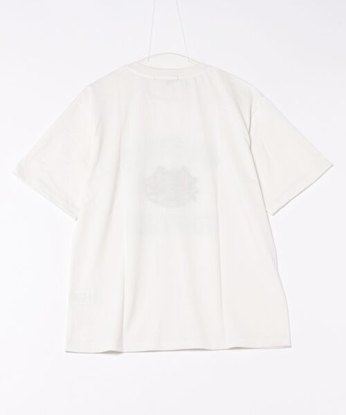 Revo.（レボ）の「アニマル 手書きイラスト サガラ刺繍 オーバーサイズTシャツ ヘビ 猫 虎 ロゴ プリント（Tシャツ/カットソー・メンズ・ホワイト系その他2/ブラック系その他/ブラック/ブラック系その他2/ホワイト/ホワイト系その他・M/L）」の7枚目の写真