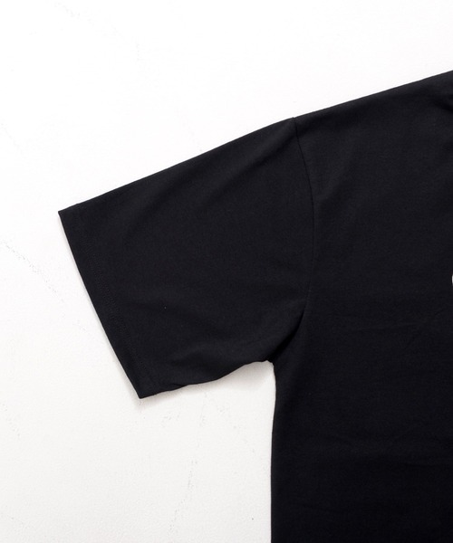 Revo.（レボ）の「アニマル 手書きイラスト サガラ刺繍 オーバーサイズTシャツ ヘビ 猫 虎 ロゴ プリント（Tシャツ/カットソー・メンズ・ホワイト系その他2/ブラック系その他/ブラック/ブラック系その他2/ホワイト/ホワイト系その他・M/L）」の11枚目の写真