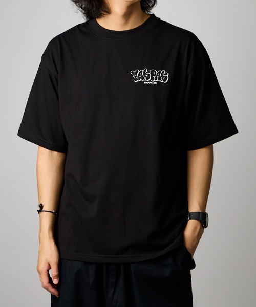YAKPAK(ヤックパック)の「【 YAKPAK / ヤックパック 】BUBBLE LOGO Tシャツ(Tシャツ/カットソー・メンズ・ホワイト/ブラック・MEDIUM/X-LARGE/LARGE)」の7枚目の写真