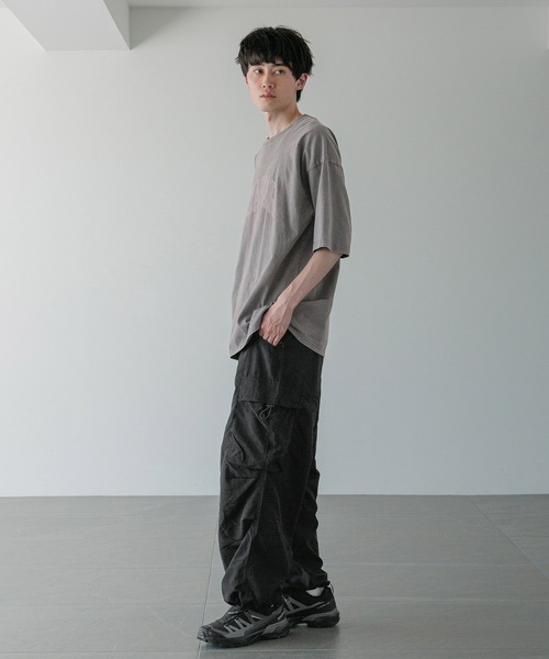 LOWRYS FARM(ローリーズファーム)の「ピグメントアソートプリントSS 571130(Tシャツ/カットソー・メンズ・バーガンディー/ブラック/グレー/グリーン・MEDIUM/LARGE)」の16枚目の写真