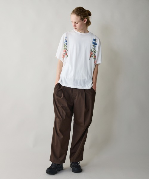 rehacer（レアセル）の「rehacer : Ridge Tuck Pants / リッジ タック パンツ（スラックス・メンズ・ブラウン/ブラック・SMALL/MEDIUM/LARGE）」の10枚目の写真