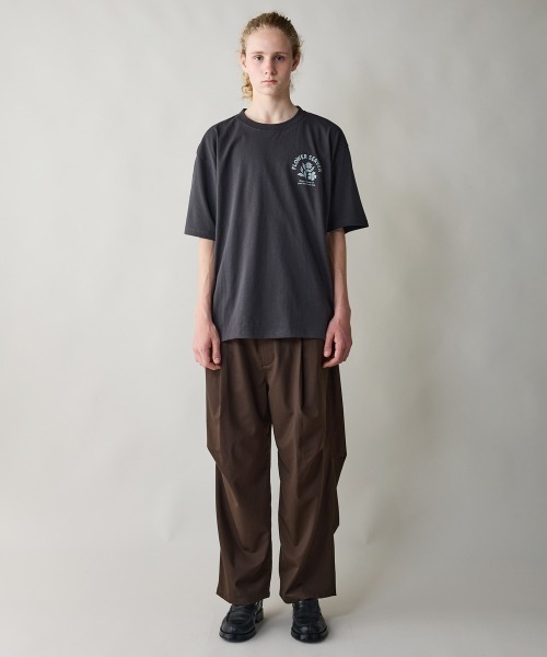 rehacer（レアセル）の「rehacer : Ridge Tuck Pants / リッジ タック パンツ（スラックス・メンズ・ブラウン/ブラック・SMALL/MEDIUM/LARGE）」の13枚目の写真