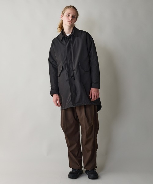 rehacer（レアセル）の「rehacer : Ridge Tuck Pants / リッジ タック パンツ（スラックス・メンズ・ブラウン/ブラック・SMALL/MEDIUM/LARGE）」の4枚目の写真