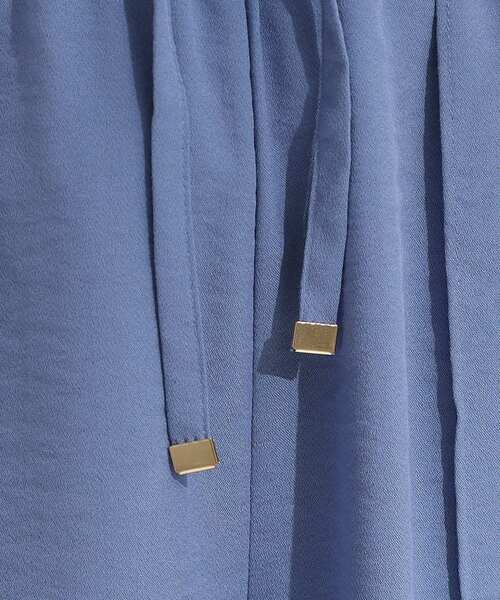 DRESKIP（ドレスキップ）の「◆【S-LL/ひんやり】さらっとタッチできれい見え ピンタックスカーチョ（その他パンツ・レディース・チャコールグレー/ブルー/ブラック/ベージュ・01/02/03/04）」の16枚目の写真