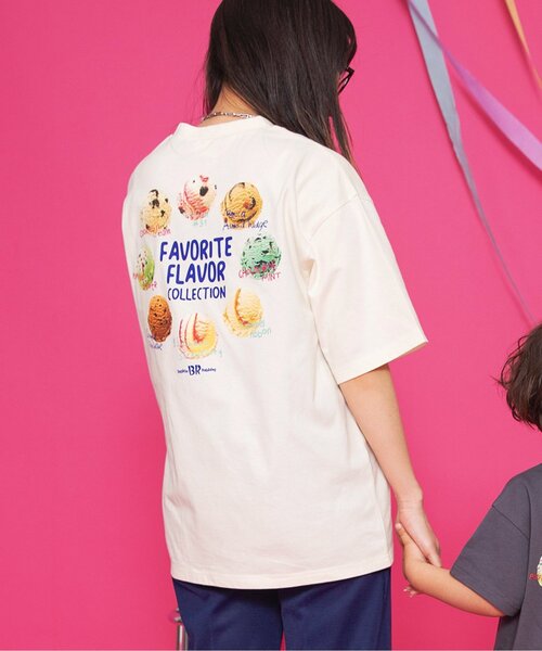 リンク】サーティワン 大人バックプリントTシャツ（Tシャツ/カットソー