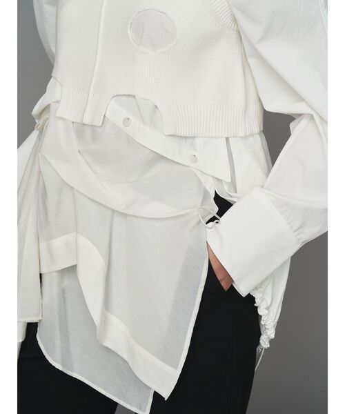 PATTERN MIX SHIRT【セットアップ着用可能】 / パターンミックス