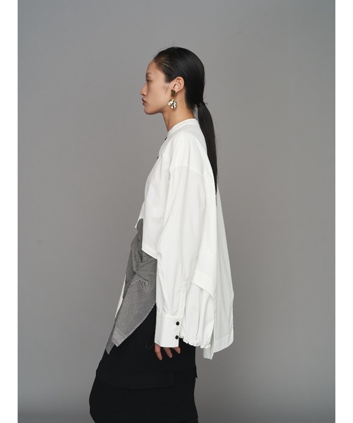 PATTERN MIX SHIRT【セットアップ着用可能】 / パターンミックス