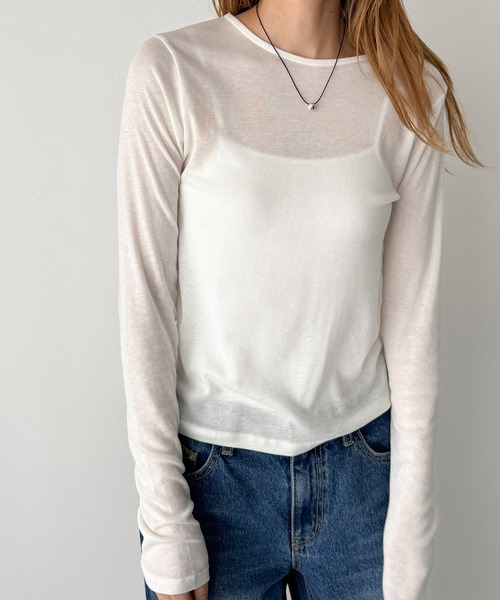 CANAL JEAN(キャナルジーン)の「Pt ball top cordネックレス(ネックレス・レディース・シルバー・ONE SIZE)」の7枚目の写真