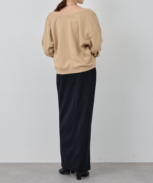 SHENERY（シーナリー）の「《前後2WAY仕様》カシュクールスウェット（スウェット・レディース・アイボリー/グレー系その他/ベージュ・FREE）」の20枚目の写真