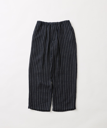 【FOLL/フォル】khadi cotton stripe pants