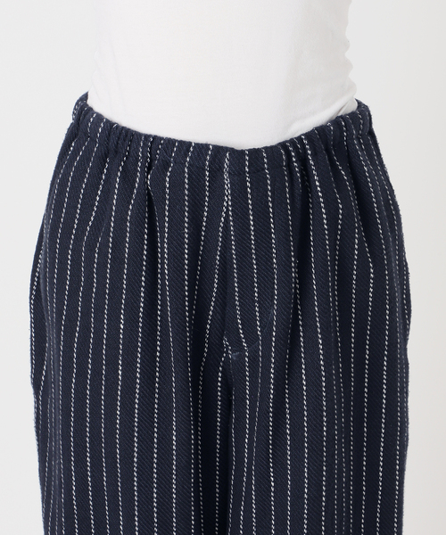 UNFOLLOW(アンフォロー)の「【FOLL/フォル】khadi cotton stripe pants(スラックス・メンズ・ネイビー・3/2)」の13枚目の写真