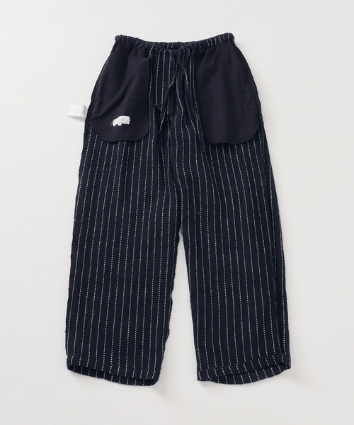 UNFOLLOW(アンフォロー)の「【FOLL/フォル】khadi cotton stripe pants(スラックス・メンズ・ネイビー・3/2)」の17枚目の写真