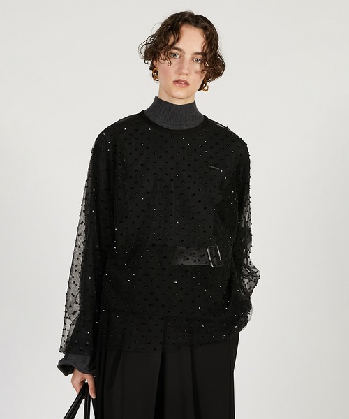 チュールビジューオーバートップ / Tulle Bead Over Top（その他