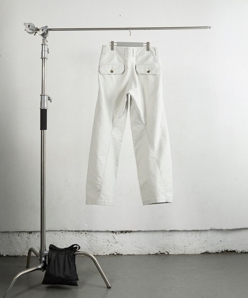 TUCKED WIDE LEG TROUSERS（スラックス）｜NVRFRGT（ネヴァーフォー 