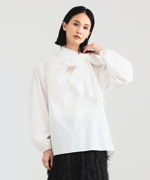 マルチウェイ ボウタイ ブラウス（シャツ/ブラウス）｜Demi-Luxe BEAMS