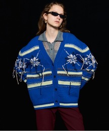 MAISON SPECIAL(]XyV)́y25AW PRE-ORDERzArgyle Motif Hand Stitch Knit Cardigan/A[KC`[tnhXeb`jbgJ[fBKyMAISON SPECIAL/]XyVz(J[fBK/{)