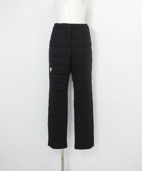 archivio(アルチビオ)の「防風保温中綿キルトパンツ(その他パンツ・レディース・ホワイト/ブラック/ベージュ・L/M/S)」の1枚目の写真