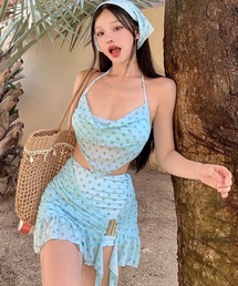 Miniministore（ミニミニストア）の「ホルターネック水着セパレート 三点セット（水着）」