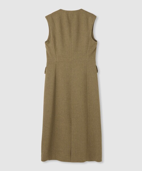 ツィードライクロングジレワンピース（ワンピース）｜allureville