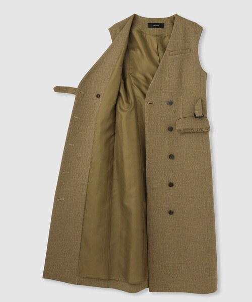 ツィードライクロングジレワンピース（ワンピース）｜allureville