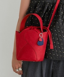 DONOBAN | ハートカットスエードバッグ(ショルダーバッグ)