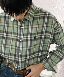 PUBLUX（パブリュクス）の「U.S. POLO ASSN./ユーエスポロアッスン 別注ネルチェックシャツ/オンブレチェックシャツ(限定展開)（シャツ/ブラウス）」