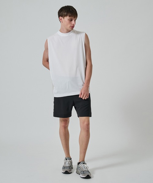 N.HOOLYWOOD（N.ハリウッド）の「【N.HOOLYWOOD】別注 9255-CS61-018 切り替えTANKTOP（タンクトップ・メンズ・ベージュ/ネイビー/ブラック・36/38）」の5枚目の写真