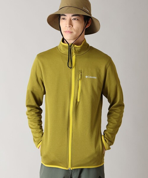 Columbia(コロンビア)の「速乾 Columbia/メンズ エッセンシャル ハイクグリッド フリース フルジップ/コロンビア(その他トップス・メンズ・グリーン/ネイビー/ブラック/ブルー/グリーン系その他・XL/L/S/M)」の4枚目の写真