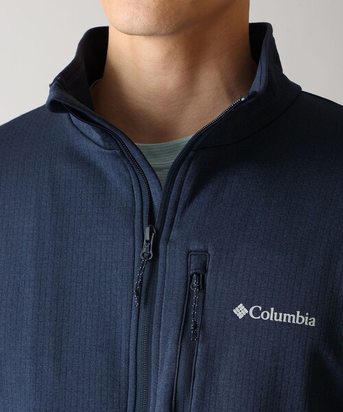 Columbia(コロンビア)の「速乾 Columbia/メンズ エッセンシャル ハイクグリッド フリース フルジップ/コロンビア(その他トップス・メンズ・グリーン/ネイビー/ブラック/ブルー/グリーン系その他・XL/L/S/M)」の15枚目の写真
