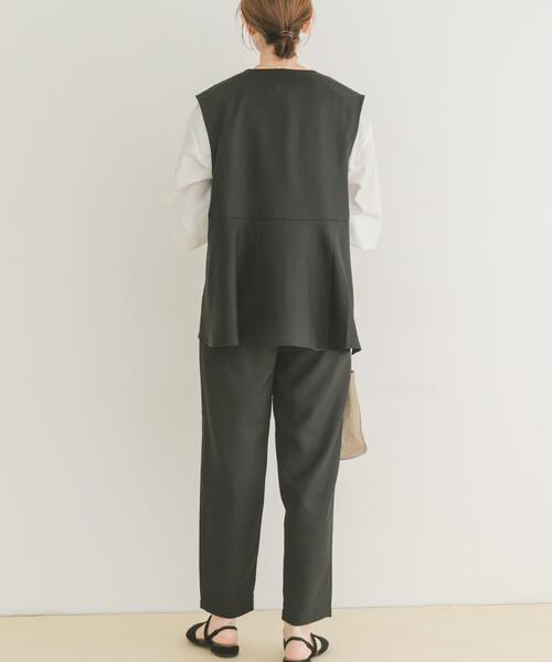 AD1995 90s ARCHIVE ウールコート フレアパンツ セットアップ フレアトップス×パンツセット(セットアップ)|ITEMS
