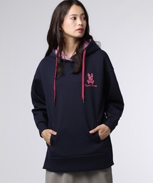 Psycho Bunny（サイコバニー）の「[WOMEN]ダブルフェイス サイドジップパーカ（パーカー）」