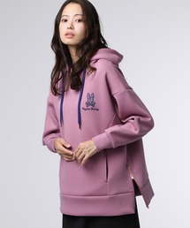 Psycho Bunny（サイコバニー）の「[WOMEN]ダブルフェイス サイドジップパーカ（パーカー）」