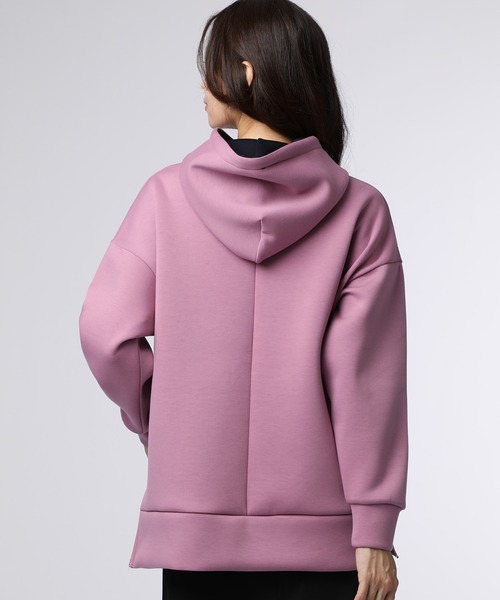 Psycho Bunny（サイコバニー）の「[WOMEN]ダブルフェイス サイドジップパーカ（パーカー・レディース・ネイビー/グレイッシュベージュ/コーラル・FREE）」の18枚目の写真