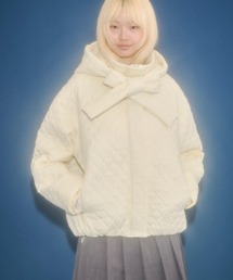 FEKETE（フェケテ）の「2way floral quilted jacket / 花柄キルティング2WAYブルゾン（その他アウター）」