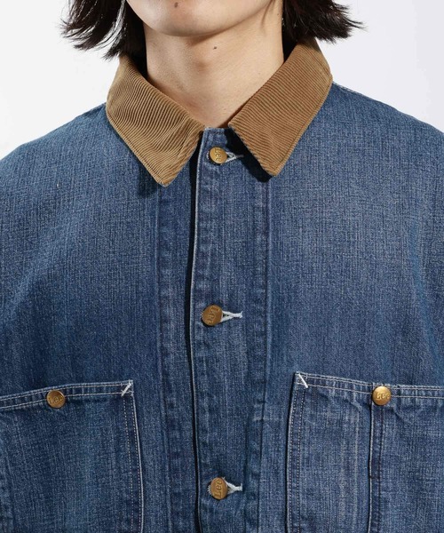 Lee LECHOPPE別注デニムカバーオール Lee(リー)】別注デニムカバーオール（デニムジャケット）｜Lee（リー